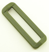 B-LP-02 2000 Olive Drab Plastic Rectangular Loop